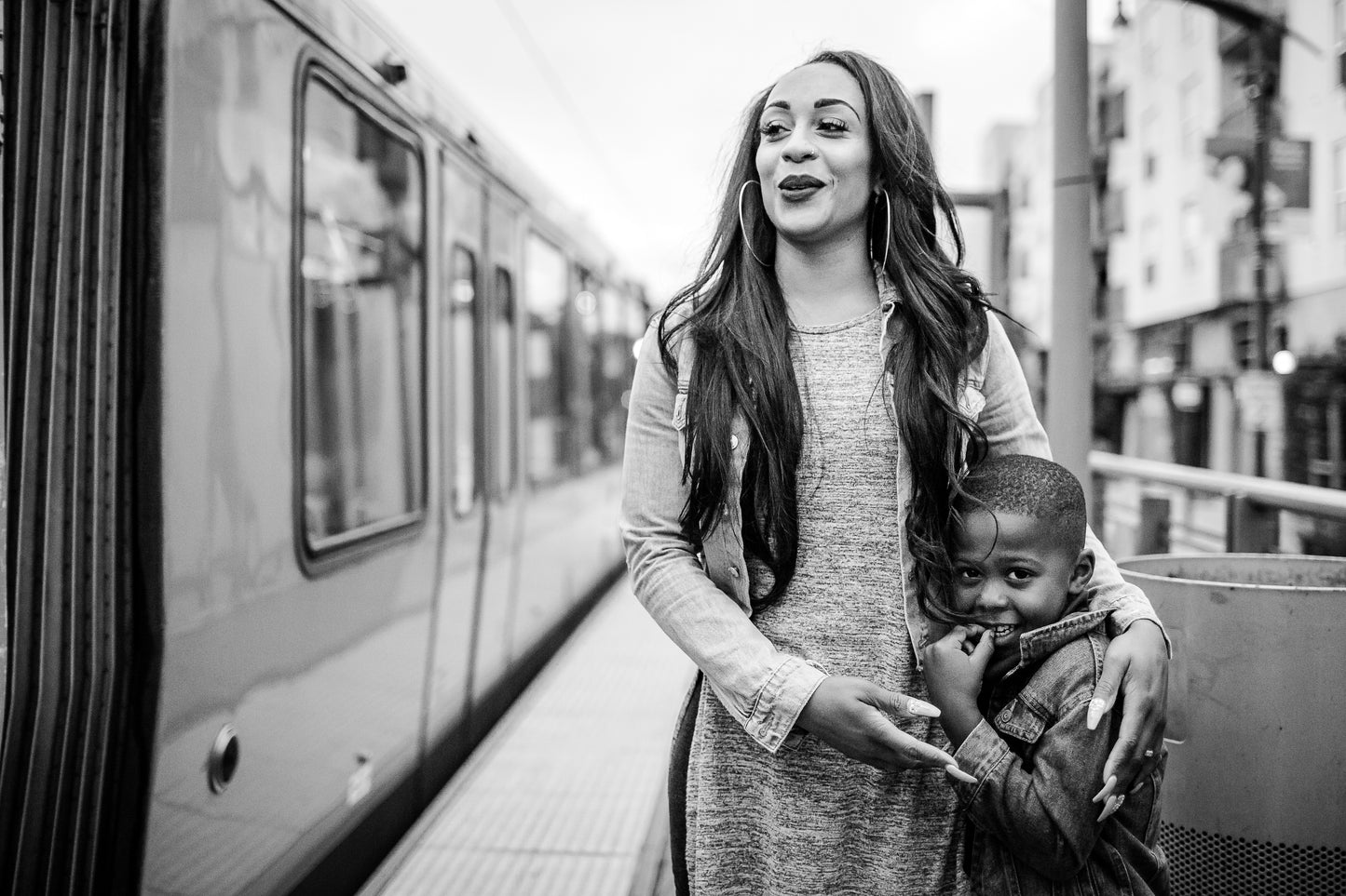 T-Train Platform, Hunters Point, San Francisco - 2016