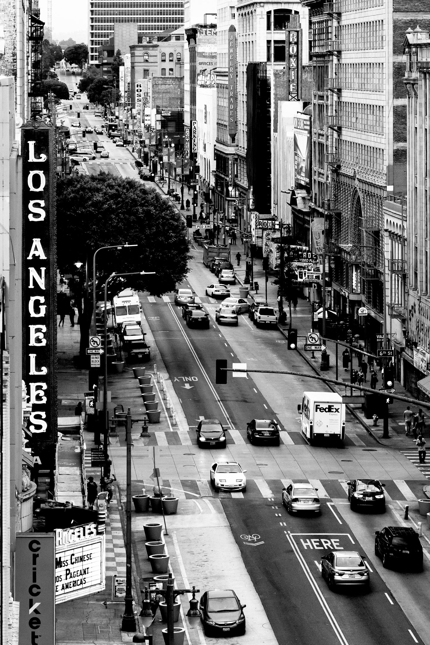 On Broadway, Downtown, Los Angeles - 2017