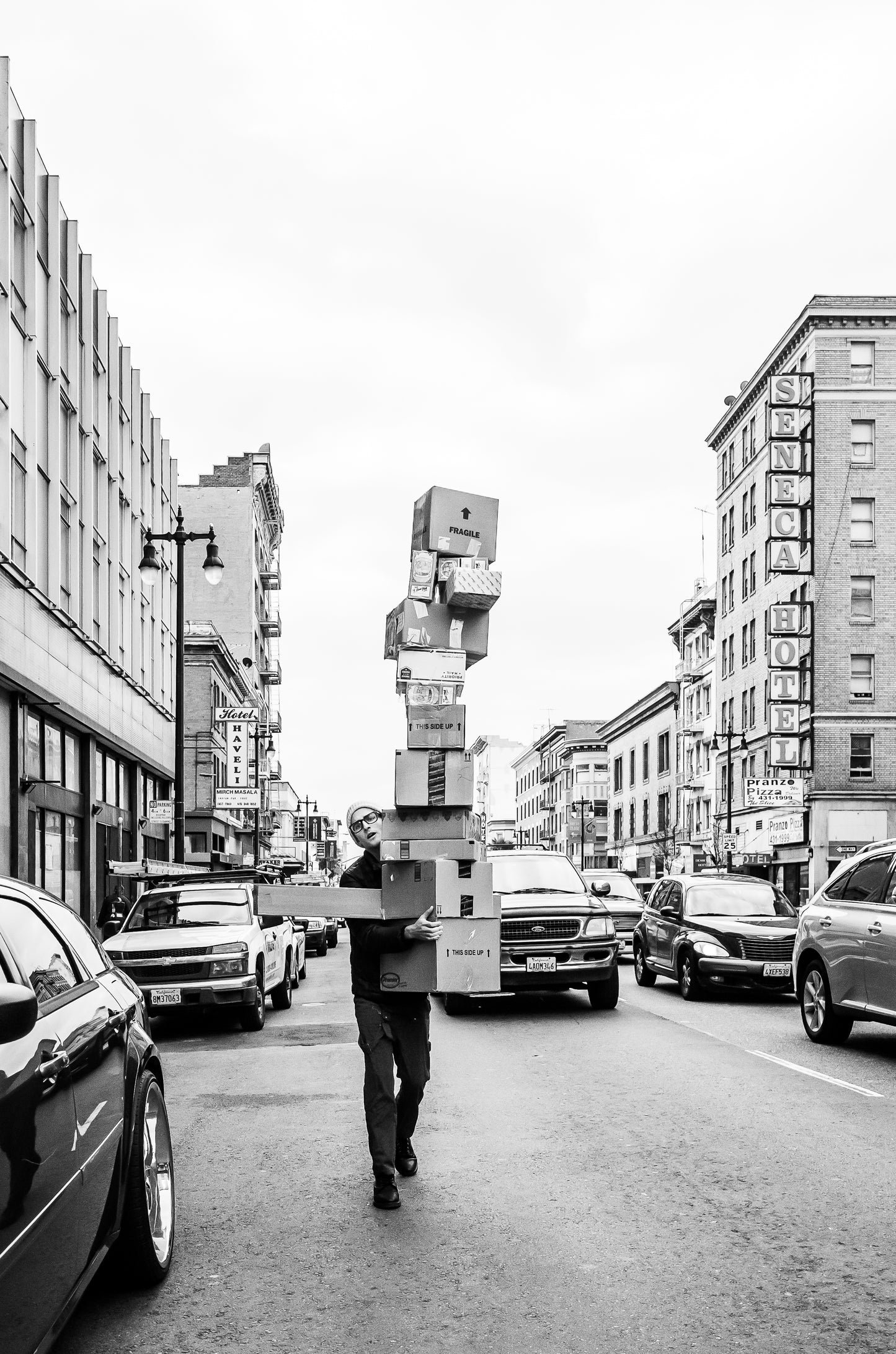 7:32 AM on 6th & Market, San Francisco - 2013