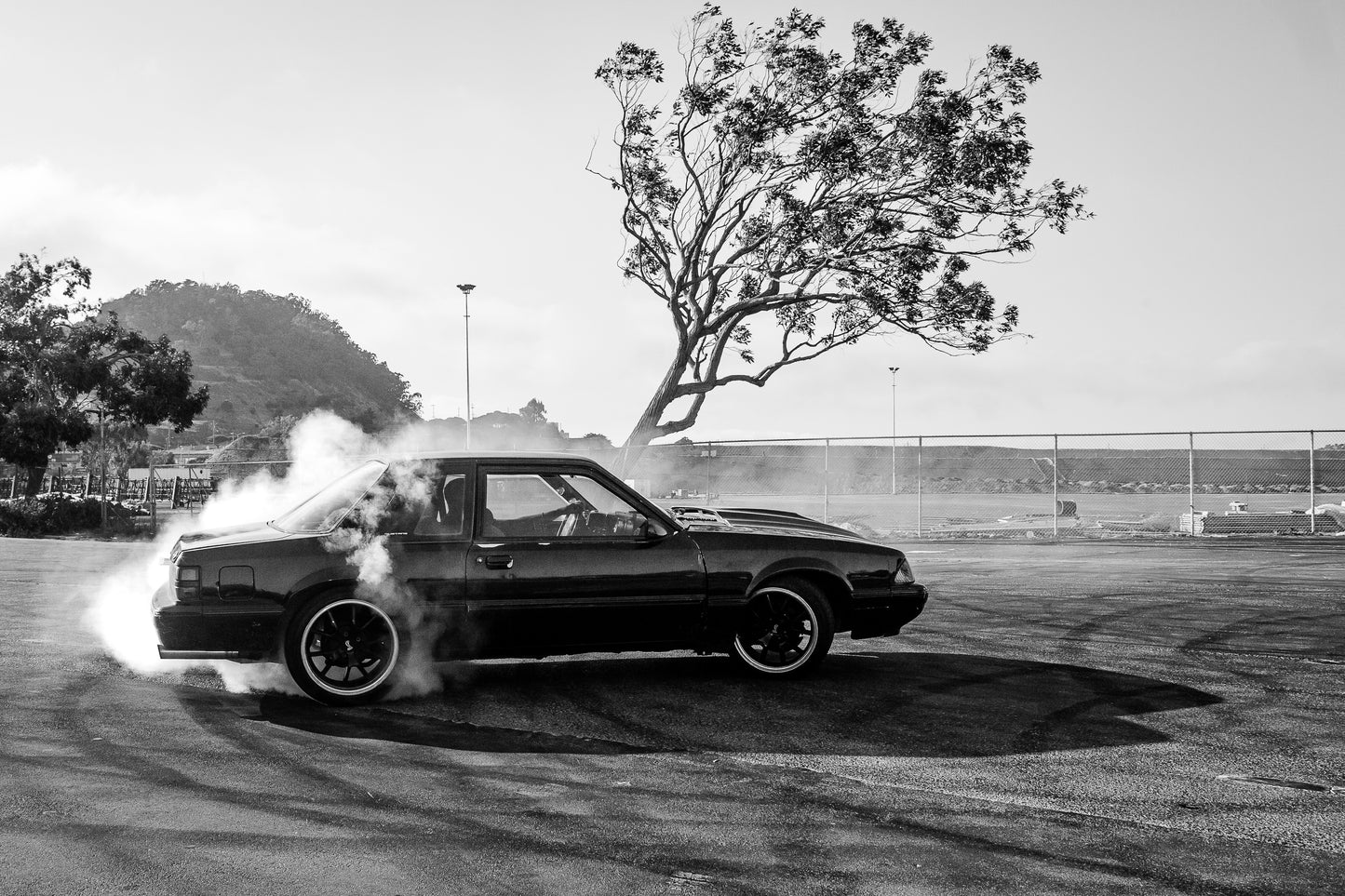 Candlestick Burnout, Hunters Point, San Francisco - 2016