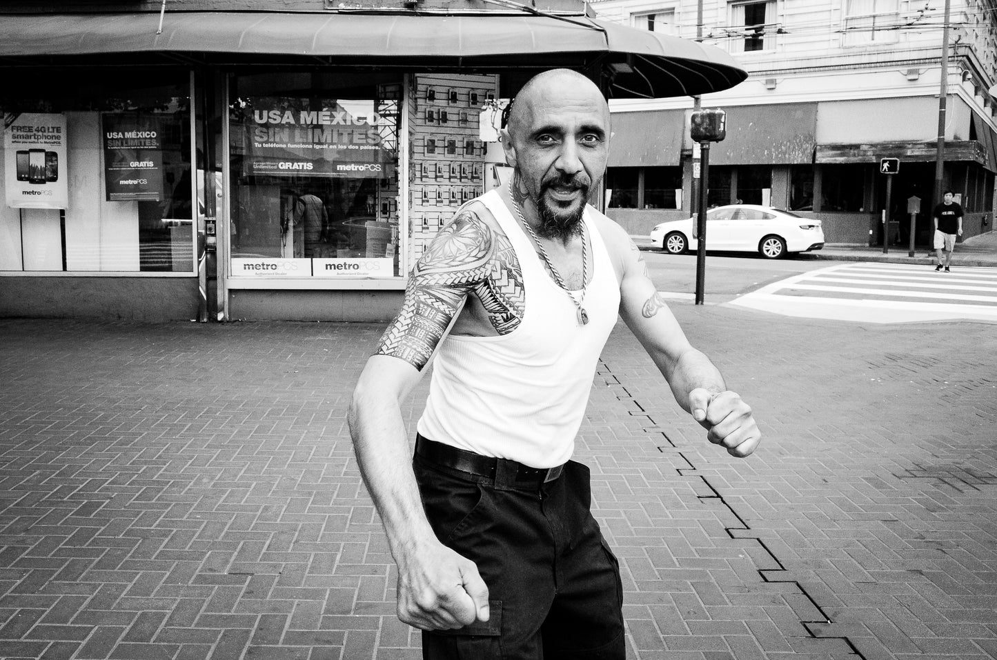 Edge of the Arena, Turk and Market Streets, San Francisco - 2015