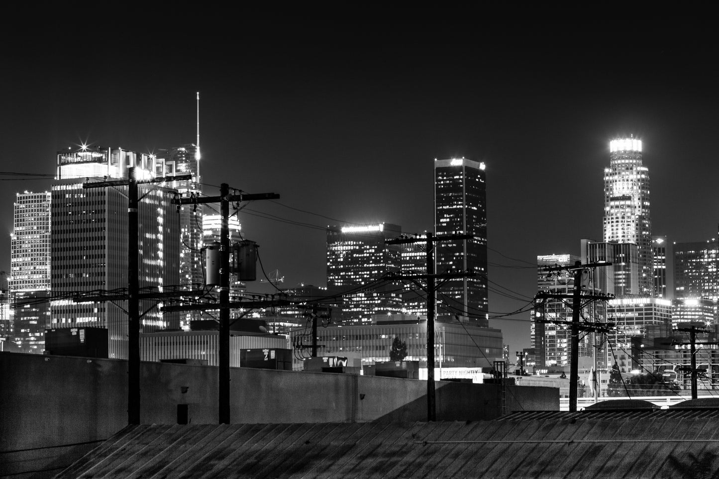 Downtown Los Angeles from South Central - 2016