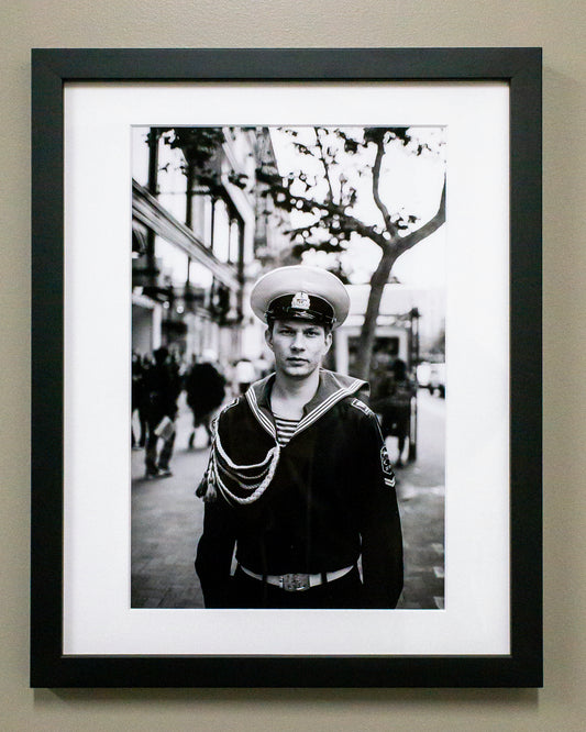 Russian Sailor, Market Street, San Francisco - 2010